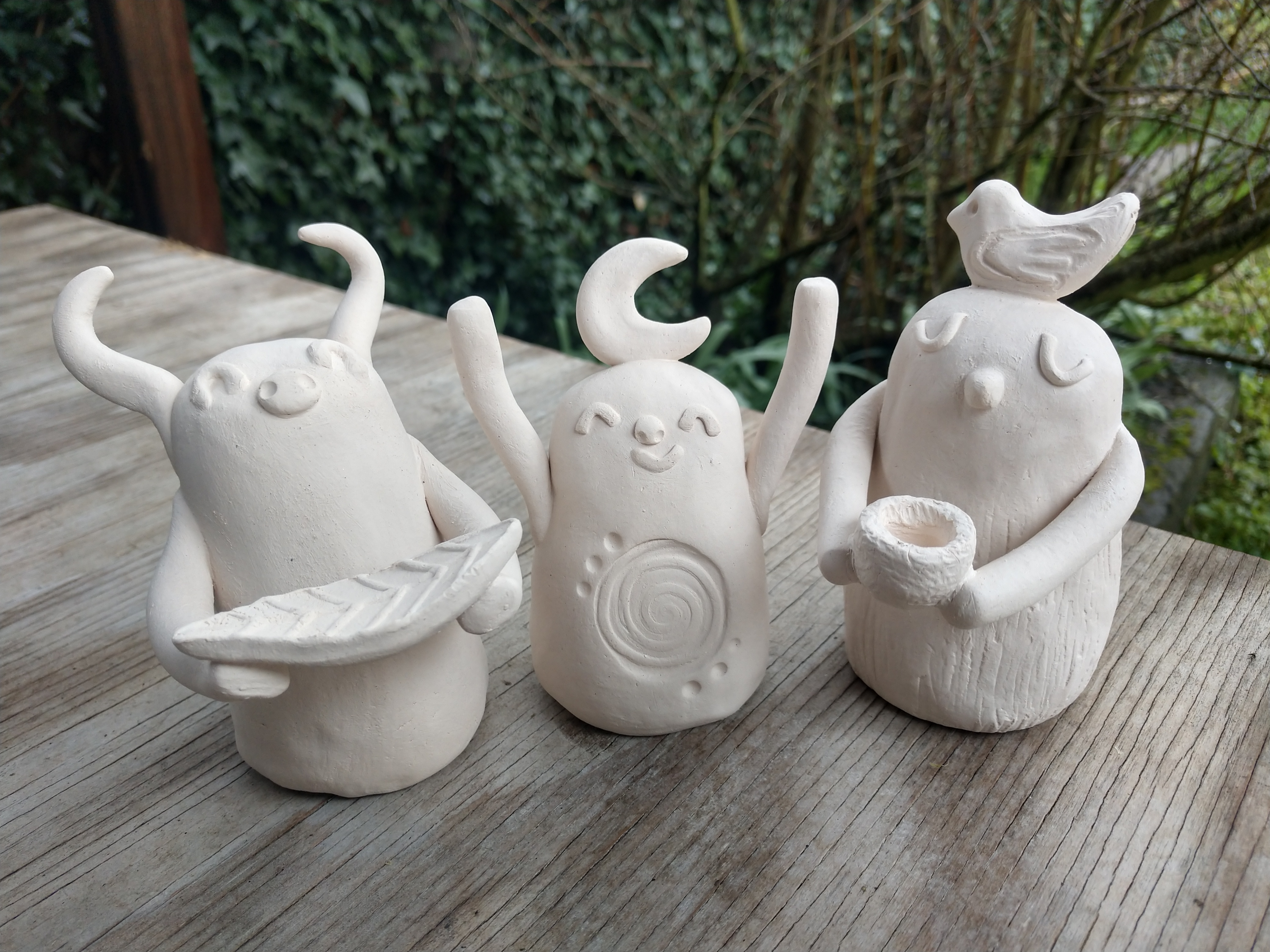 Ceramic creatures